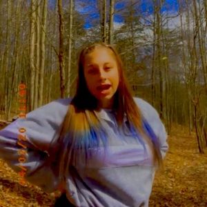 PINK Cropped Grey Jacket